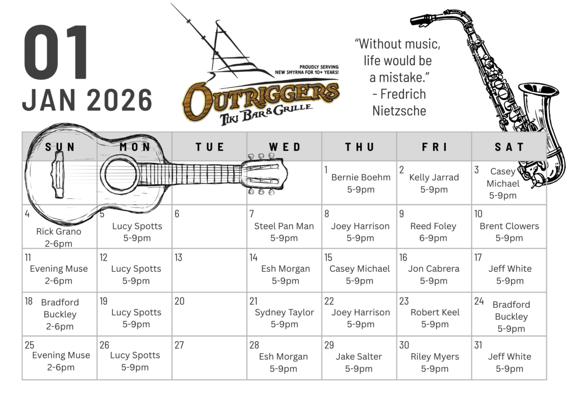 January Live Music 2026